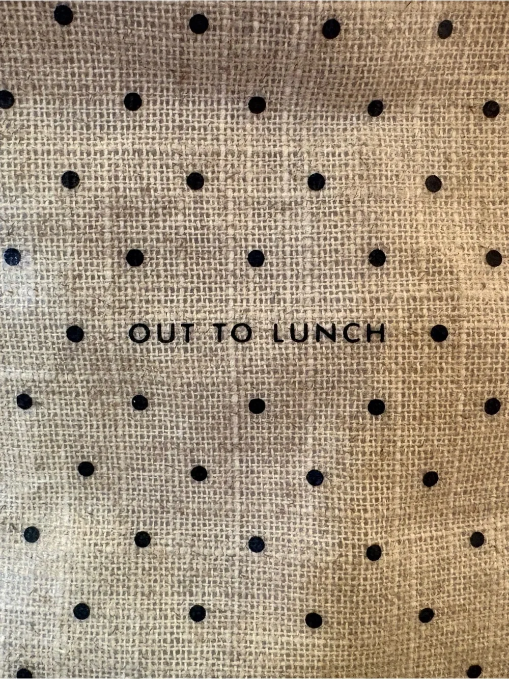 Kate Spade Dots Lunch Tote Bag